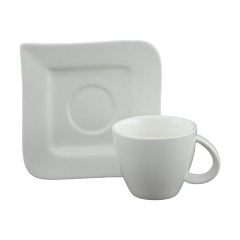 Espresso Cup & Saucer, Du Lait Delight, Sets of 4, 80ml in gift box