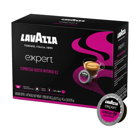 Lavazza Expert Espresso Gusto Intenso Double Shot Capsules, 36 Pack