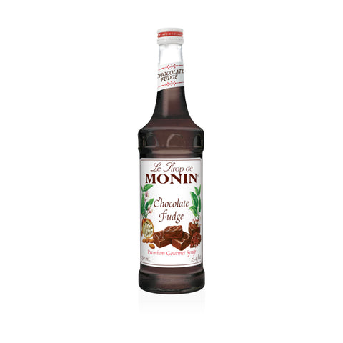 Monin Chocolate Fudge Clean Label Premium Syrup, 750ml.
