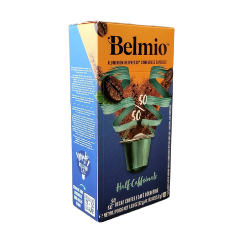 Belmio Half Caffeineto Nespresso® Compatible, 10 Capsules- Original line