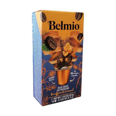 Belmio Decaffeinato Caramel Nespresso® Compatible, 10 Capsules- Original line