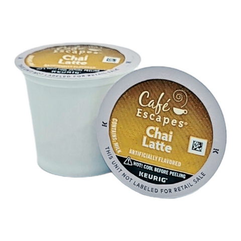 Cafe Escapes Chai Latte Single Serve Coffee 24 pack