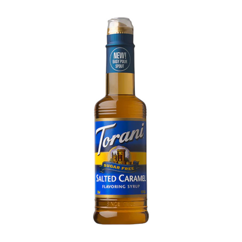 Torani Sugar Free Salted Caramel Syrup 375ml.