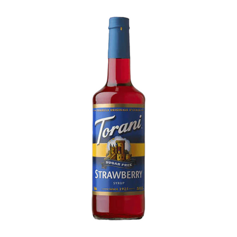 Torani Sugar Free Strawberry Syrup, 750ml.