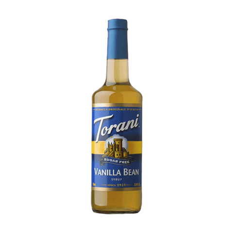 Torani Sugar Free Vanilla Bean Syrup 750 ml