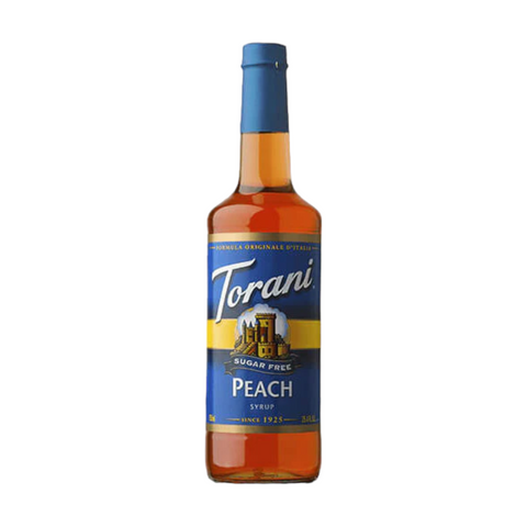 Torani Surar Free Peach Syrup  750 ml