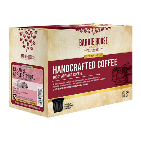 Barrie House Caramel Apple Strudel Flavored Coffee 24 ct
