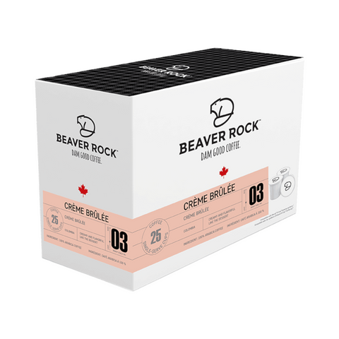 Beaver Rock Creme Brulee Single Serve Coffee 25 pack