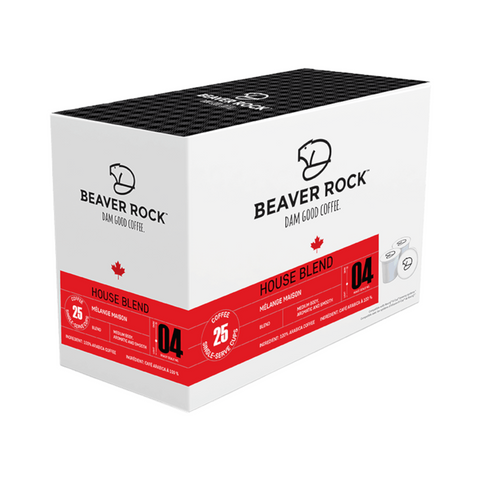 Beaver Rock House Blend Single Serve Coffee 25 pack
