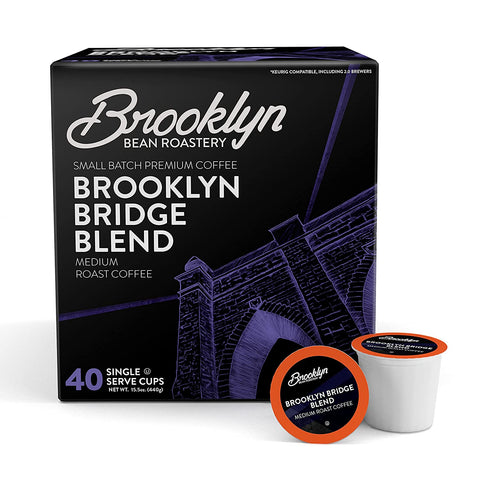 Brooklyn Bean Brooklyn Bridge Blend Single Serve Coffee 40 pack