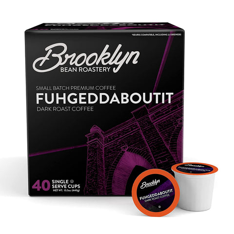 Brooklyn Bean Fuhgeddaboutit Single Serve Coffee 40 pack