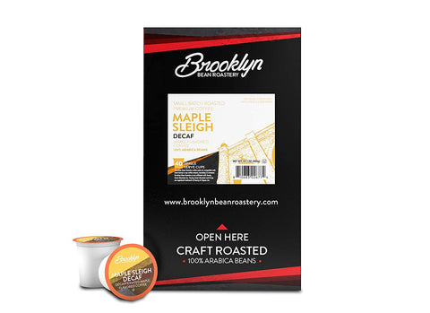 Brooklyn Bean Maple Sleigh DECAF Single Serve Coffee 40 pack