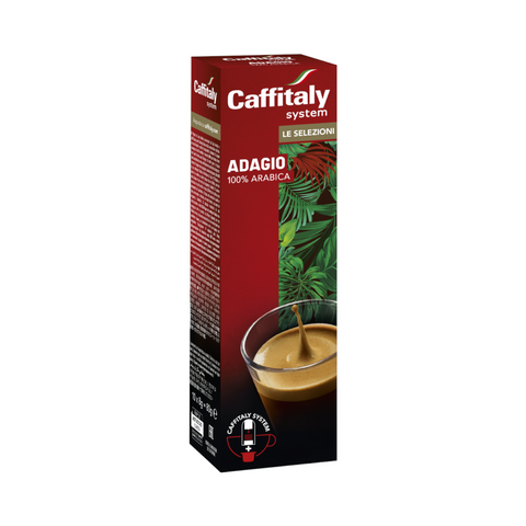 Caffitaly Ecaffe Adagio Single Serve Coffee 10 pack