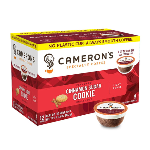 Cameron's Cinnamon Sugar Cookie Single Serve Coffee 12 Pack