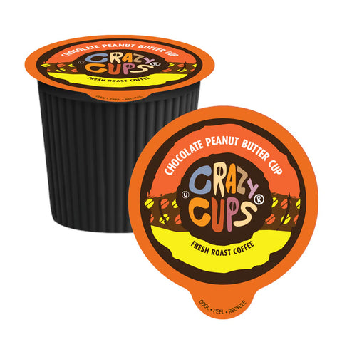 Crazy Cups Chocolate Peanut Butter Single Serve Coffee K-Cup® Coffee Pods