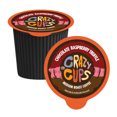 Crazy Cups Chocolate Raspberry Trufle Single Serve Coffee 22 Pack
