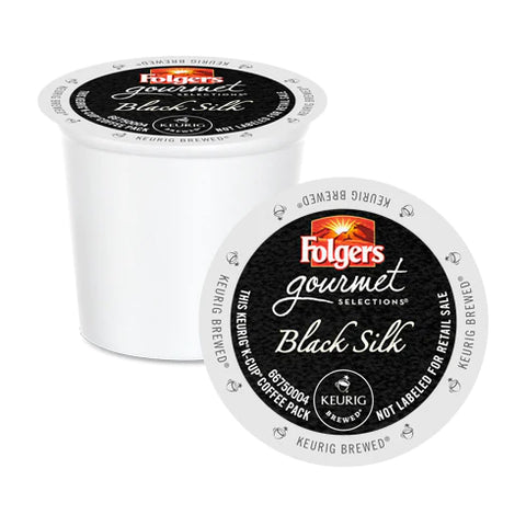 Folgers Gourmet Black Silk Single Serve Coffee 24 pack