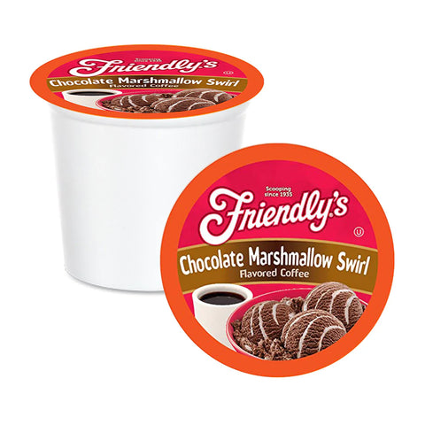 Friendly's Chocolate Marshmallow Swirl Coffee Single Serve Coffee 12 pack