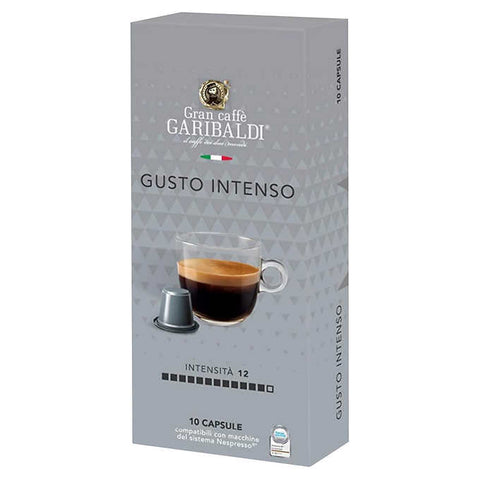 Gran Caffé Garibaldi Intenso Nespresso Compatible Pods, 10 pods
