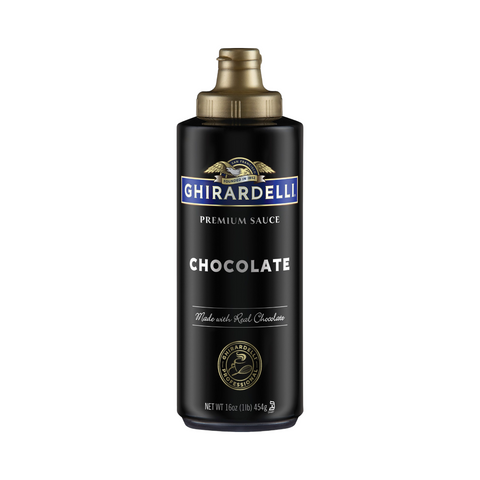 Ghirardelli Black Label Chocolate Sauce Squeeze Bottle 16oz