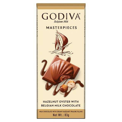 Godiva Hazelnut Oyster Milk Chocolate