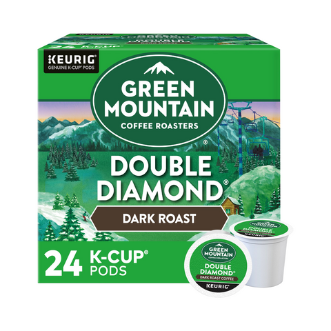 Green Mountain Double Black Diamond Single Serve K-Cup® Coffee Pods