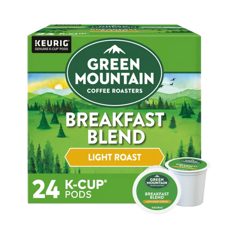 Green Mountain Breakfast Blend Single Serve K-Cup® Coffee Pods