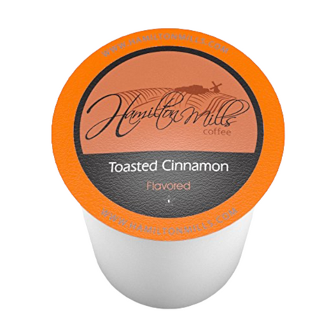 Hamilton Mills Toasted Cinnamon Single Serve Coffee 40 pack