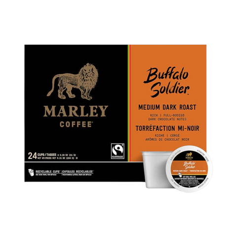 Marley Coffee Buffalo Soldier Single Serve Coffee 24 pack