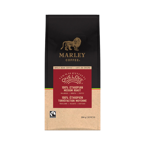 Marley Coffee One Love Whole Bean Coffee 10 oz.