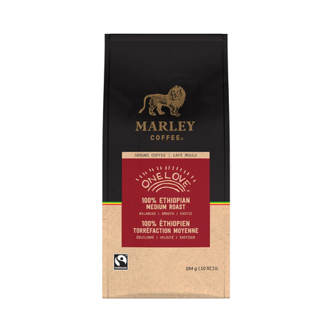 Marley Coffee One Love Ground Coffee 10 oz.