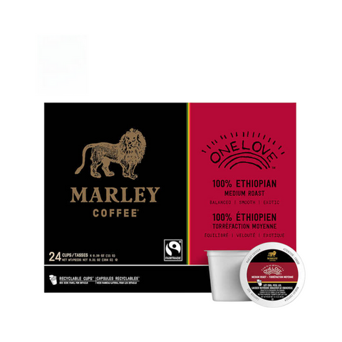 Marley Coffee One Love Single Serve Coffee 24 pack