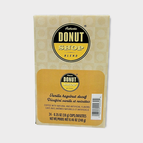 Authentic Donut Shop Vanilla Hazelnut Decaf Single Serve K-Cup® Coffee Pods