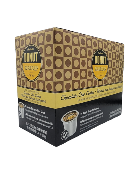 Authentic Donut Shop Chocolate Chip Cookie Single Serve K-Cup® Coffee Pods
