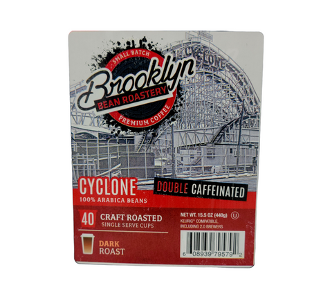 Brooklyn Bean Cyclone Single Serve Coffee 40 pack