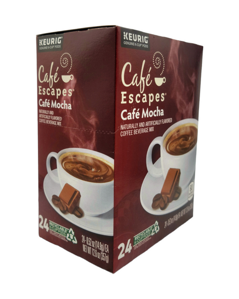 Cafe Escapes Cafe Mocha Single Serve Coffee 24 pack