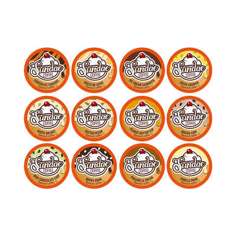 Sundae Ice Cream Single Serve Flavoured Coffee K-Cup® 24 Pods