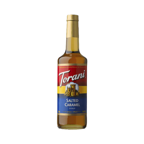 Torani Salted Caramel Syrup 750ml.