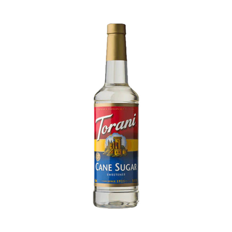 Torani Cane Sugar Sweetener Syrup 750ml.