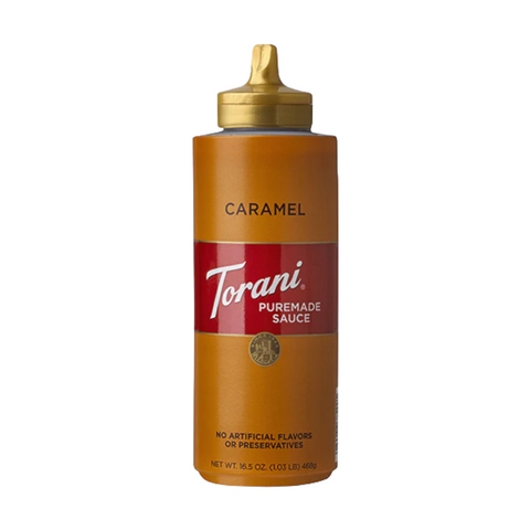 Torani Puremade Caramel Sauce 16.5oz