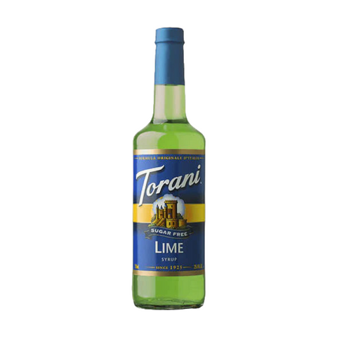 Torani Sugar Free Lime Syrup 750ml