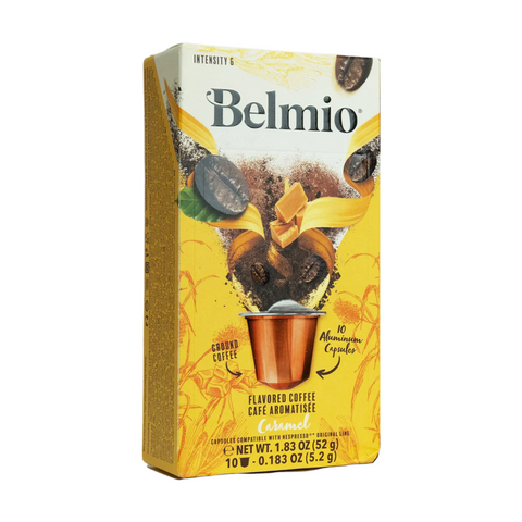 Belmio Caramel Nespresso® Compatible, 10 Capsules -Original LIne