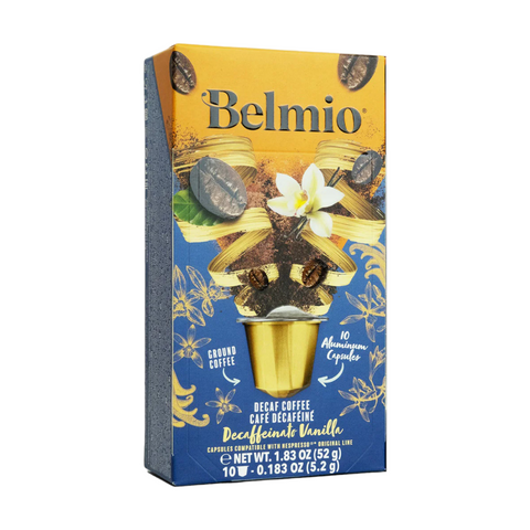 Belmio Vanilla Decaffeinato Nespresso® Compatible, 10 Capsules-Original Line