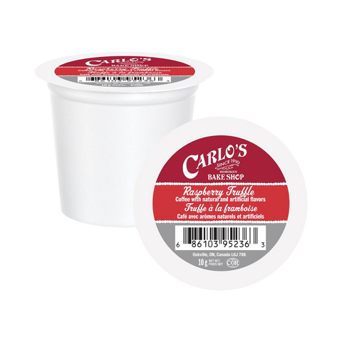 Carlo's Bake Shop Raspberry Truffle Single Serve Coffee 24 pack