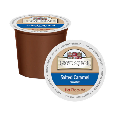 Grove Square Salted Caramel Hot Chocolate Single Serve 24 pack