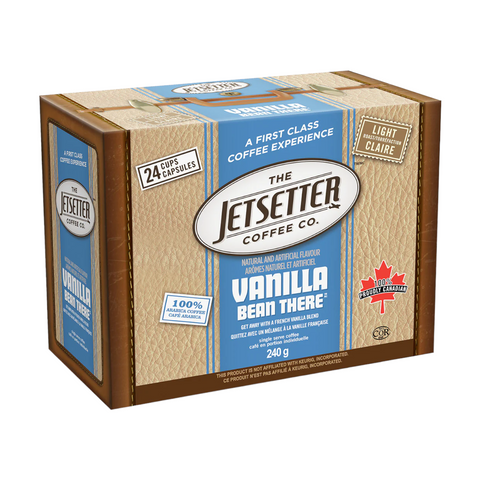 Jetsetter Vanilla Bean There Single Serve Coffee 24 Pack