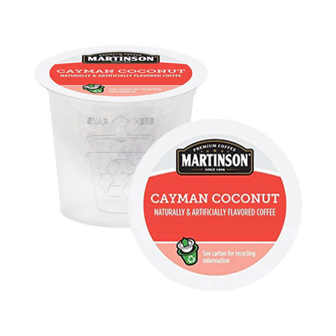 Martinson Cayman Coconut Single Serve Coffee 24 pack