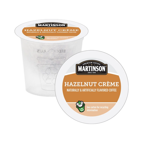 Martinson Hazelnut Creme Single Serve Coffee 24 pack