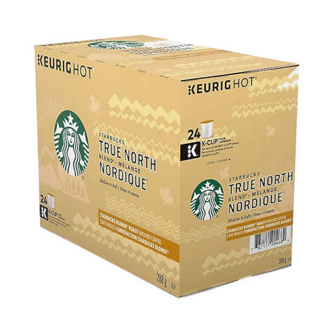 Starbucks True North Blonde Roast Single Serve Coffee K-Cup® 24 Pods