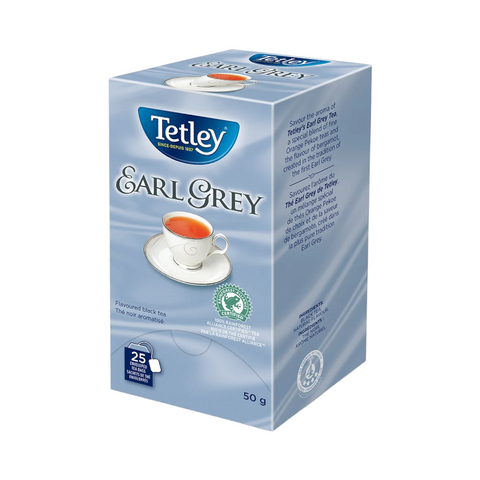 Tetley Earl Grey Tea 25 Tea Bags